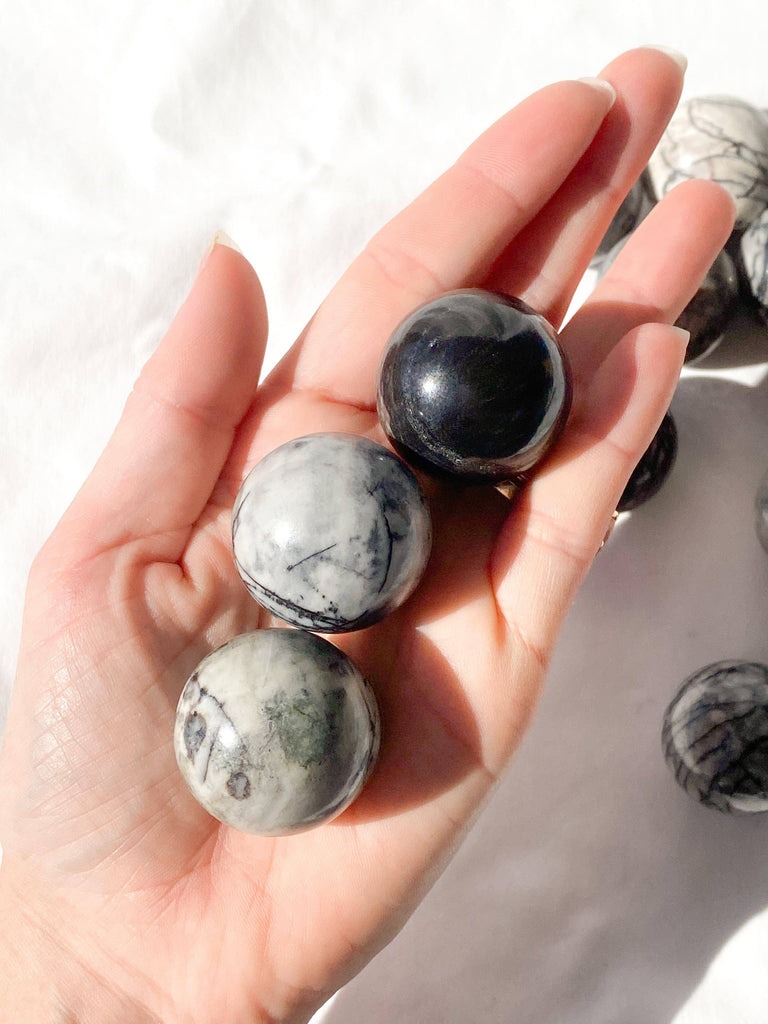 Picasso Jasper Sphere | Small - Unearthed Crystals