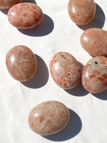 Sunstone Palm Stone | Large - Unearthed Crystals