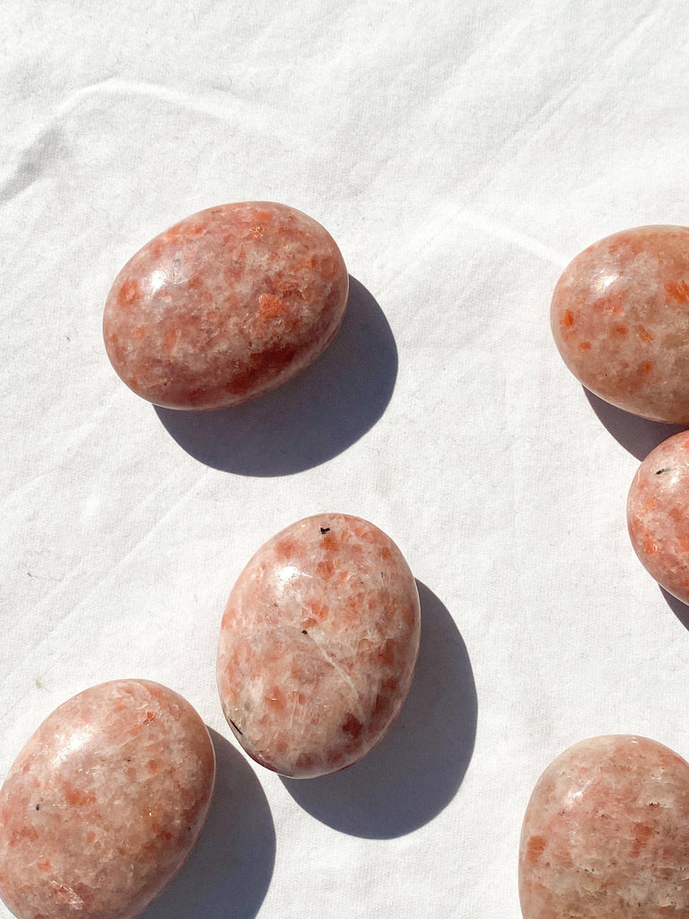 Sunstone Palm Stone | Large - Unearthed Crystals