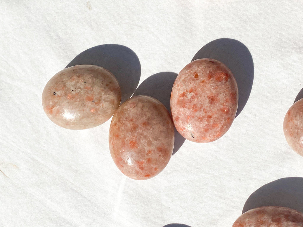 Sunstone Palm Stone | Large - Unearthed Crystals