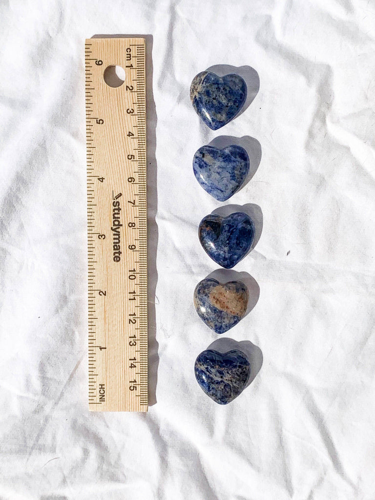 Sodalite Heart | Small - Unearthed Crystals