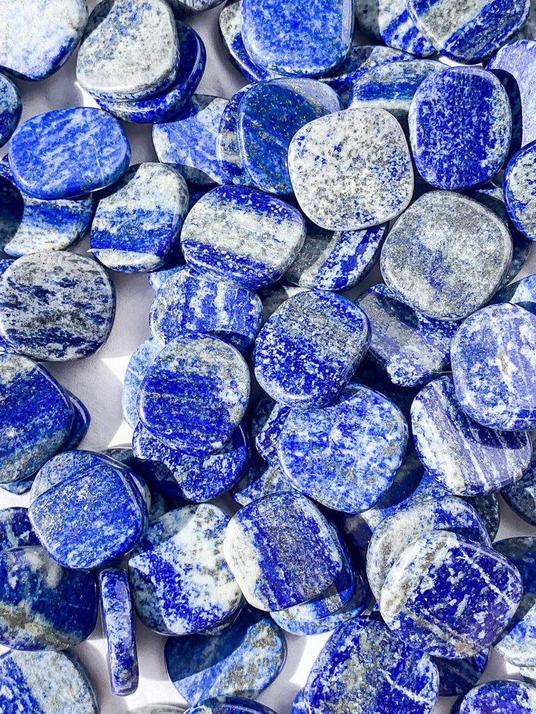 Lapis Lazuli Coin - Unearthed Crystals