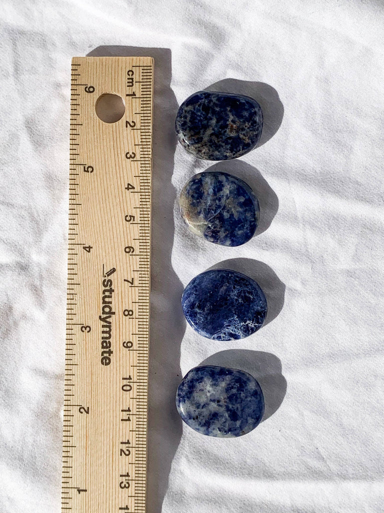 Sodalite Coin | Large - Unearthed Crystals