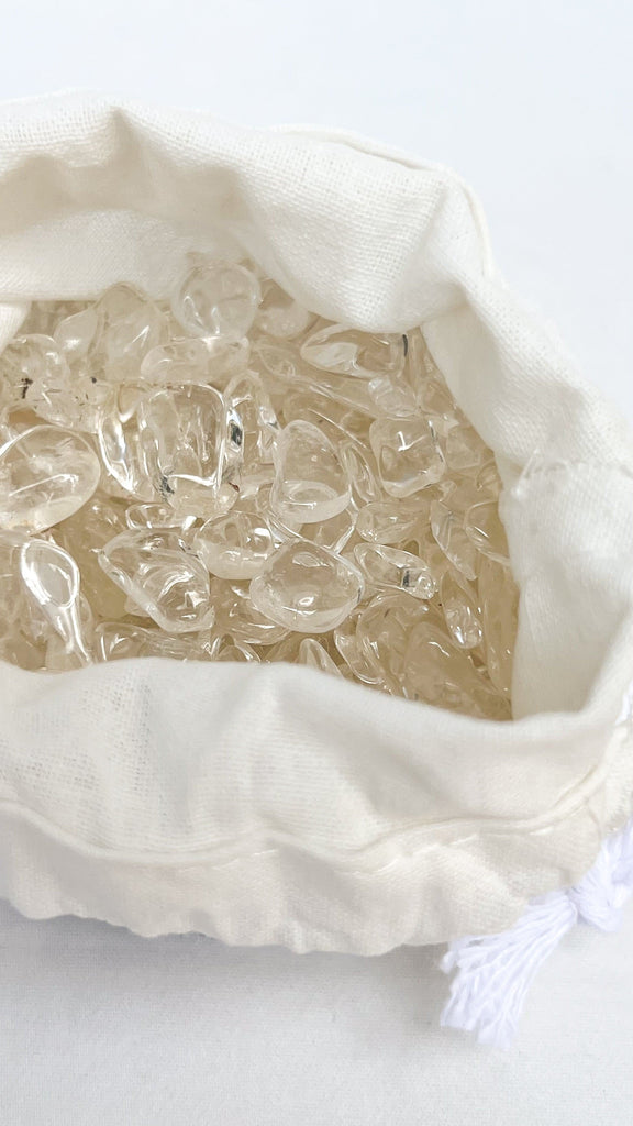 Clear Quartz Chips | 250g Bag - Unearthed Crystals