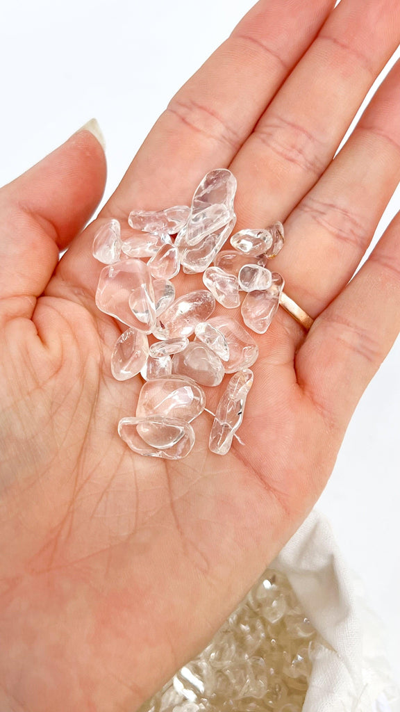Clear Quartz Chips | 250g Bag - Unearthed Crystals