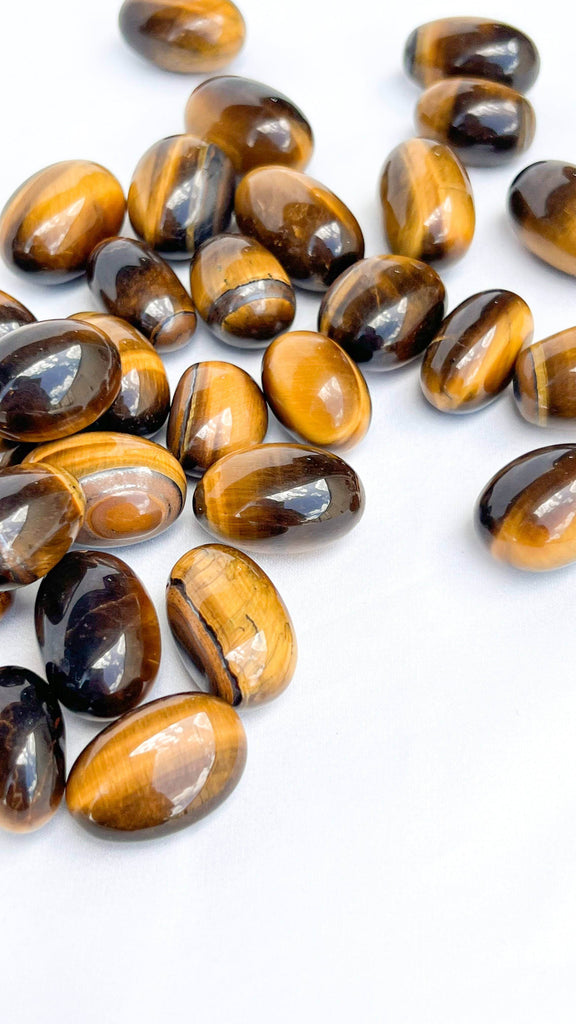 Tiger Eye Tumbles | Small - Unearthed Crystals