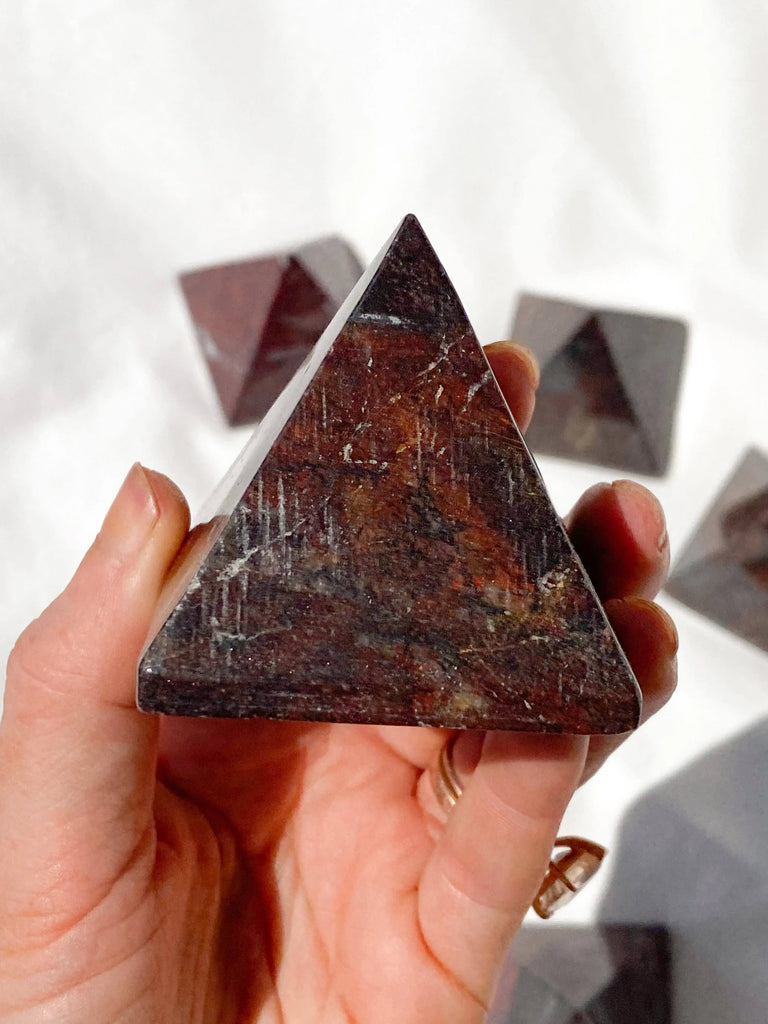 Brecciated Jasper Pyramid | Medium - Unearthed Crystals