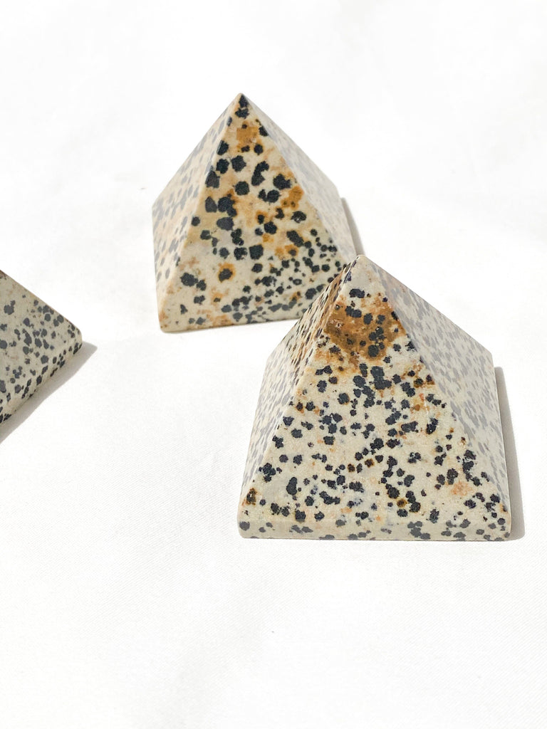 Dalmatian Jasper Pyramid | Medium - Unearthed Crystals