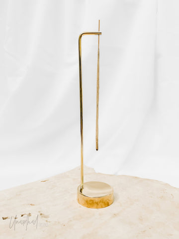 Brass Incense Holder | Gravity - Unearthed Crystals