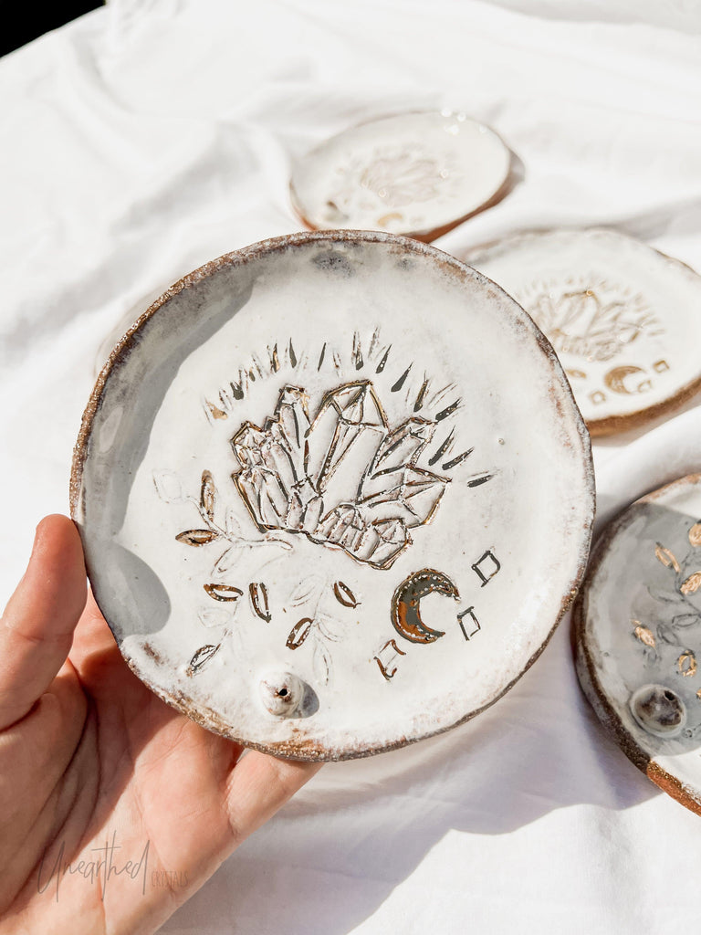 Handmade Incense Holder | Ritual - Unearthed Crystals