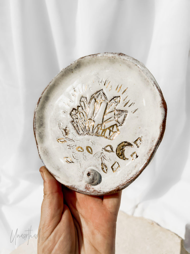 Handmade Incense Holder | Ritual - Unearthed Crystals