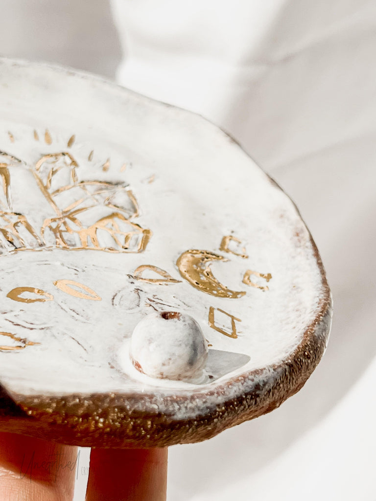 Handmade Incense Holder | Ritual - Unearthed Crystals