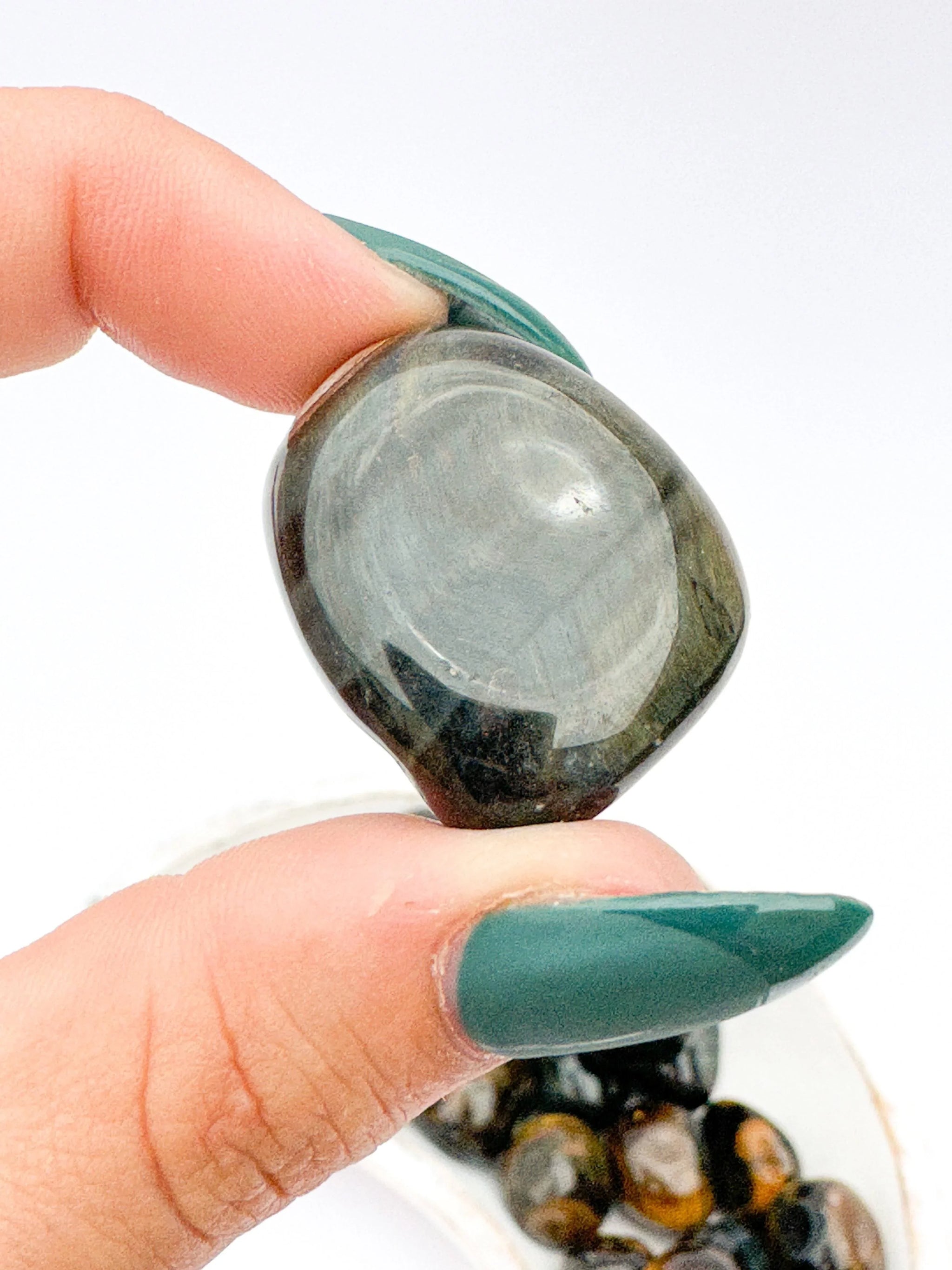 Hawks Eye (Blue Tiger Eye) Tumbles – Unearthed Crystals