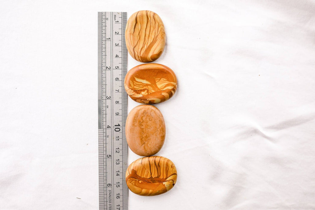Picture Jasper Worry Stone - Unearthed Crystals