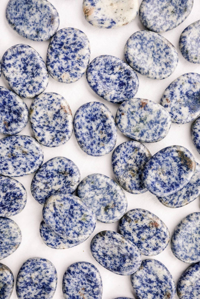 Sodalite Worry Stone - Unearthed Crystals