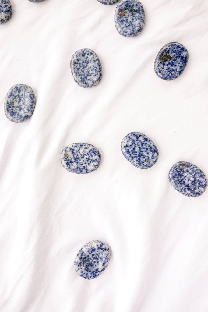 Sodalite Worry Stone - Unearthed Crystals