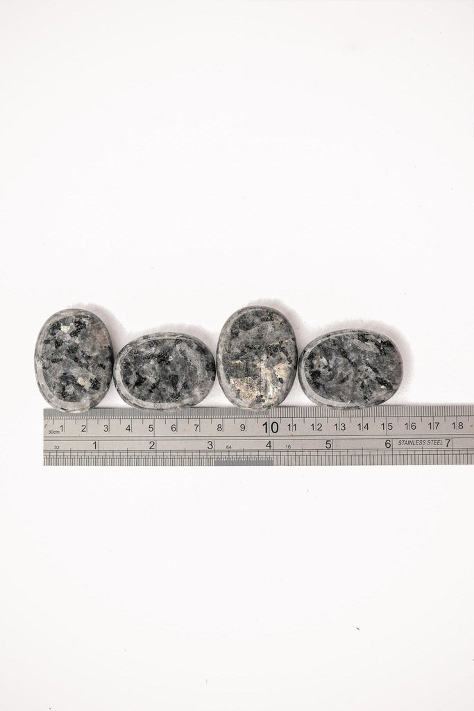 Larvikite Worry Stone - Unearthed Crystals