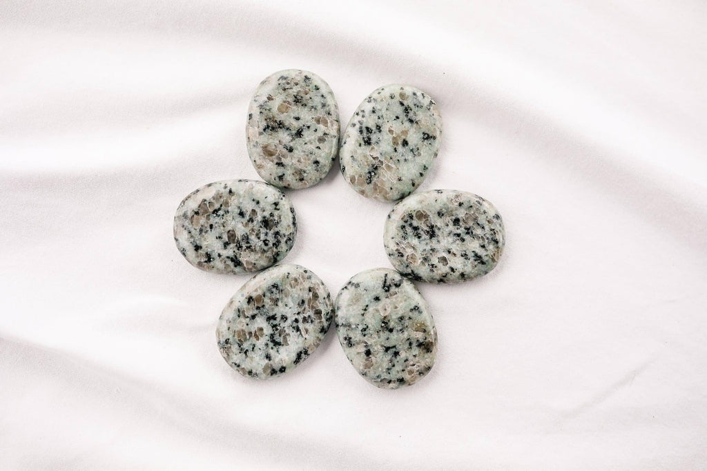 Kiwi Jasper Worry Stone - Unearthed Crystals