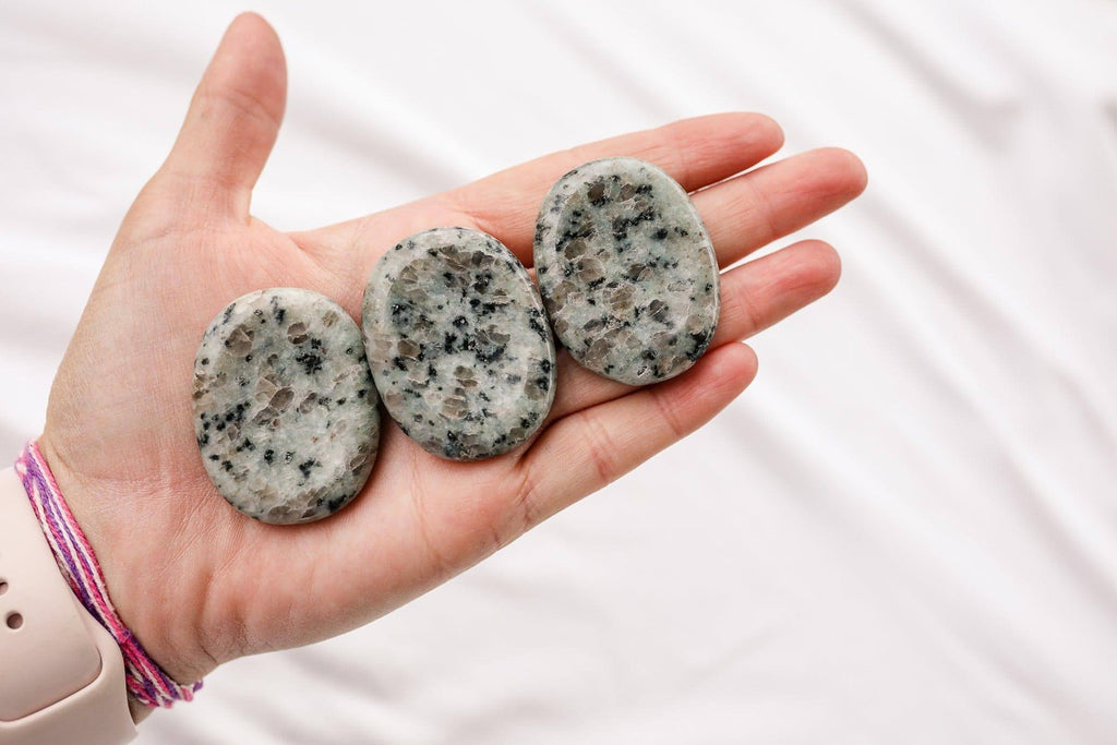 Kiwi Jasper Worry Stone - Unearthed Crystals